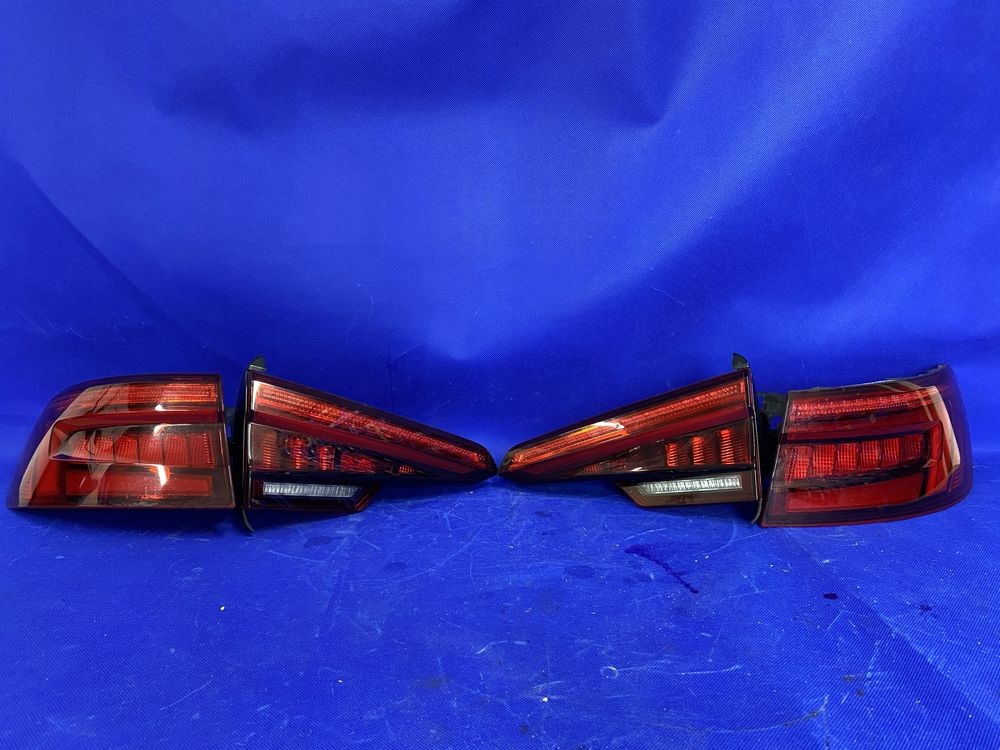 LAMPY tylne komplet lamp AUDI A4 B9 SEDAN prawa lewa LED EUROPA OEM