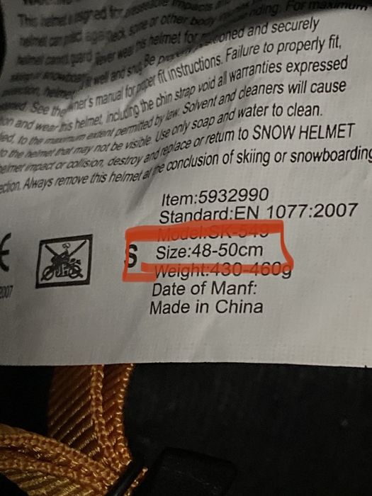 Детский шлем Alpine Pro (размер S). Новый. Маска Carrera