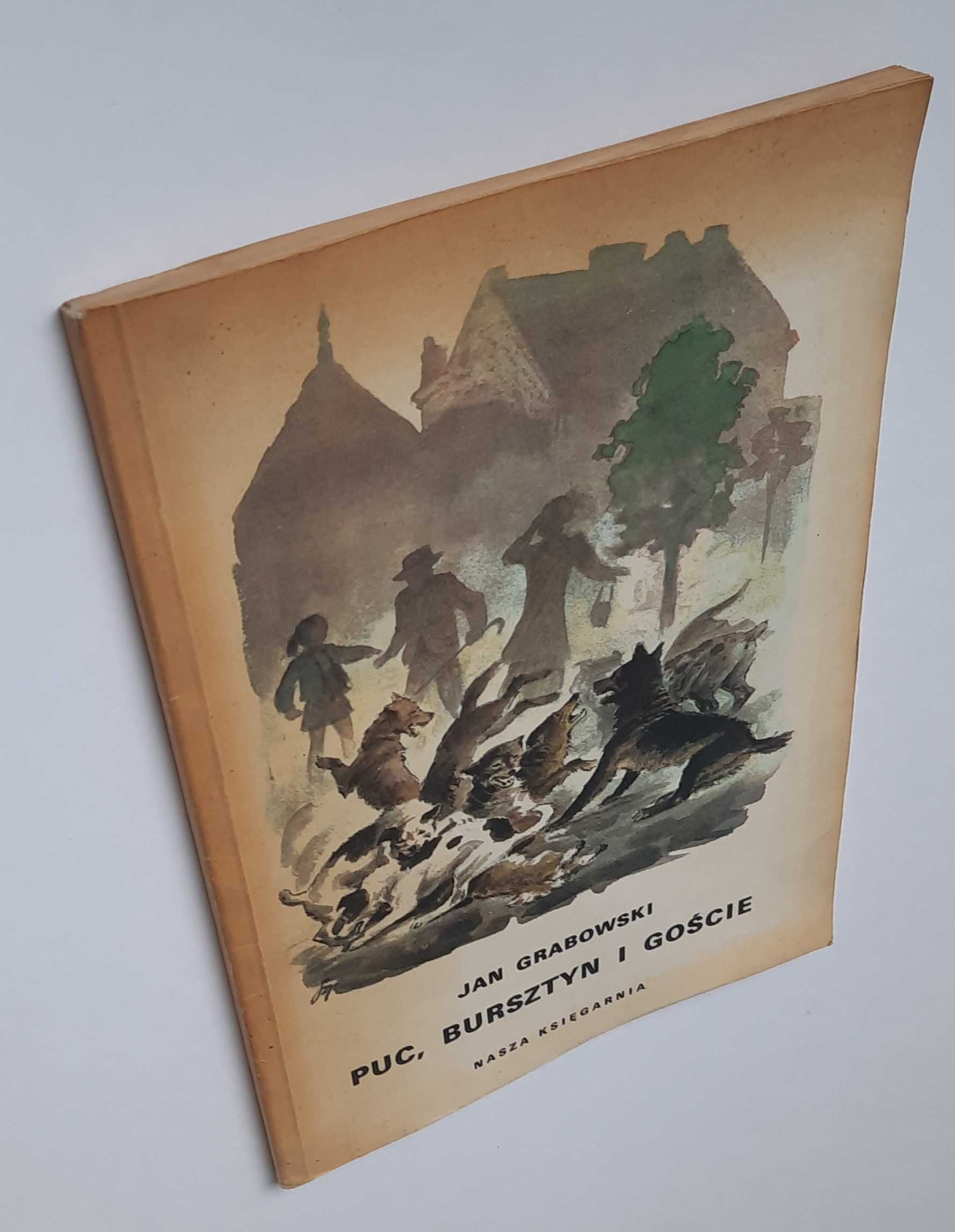 Puc, Bursztyn i goście - Jan Grabowski Nasza Księgarnia 1983