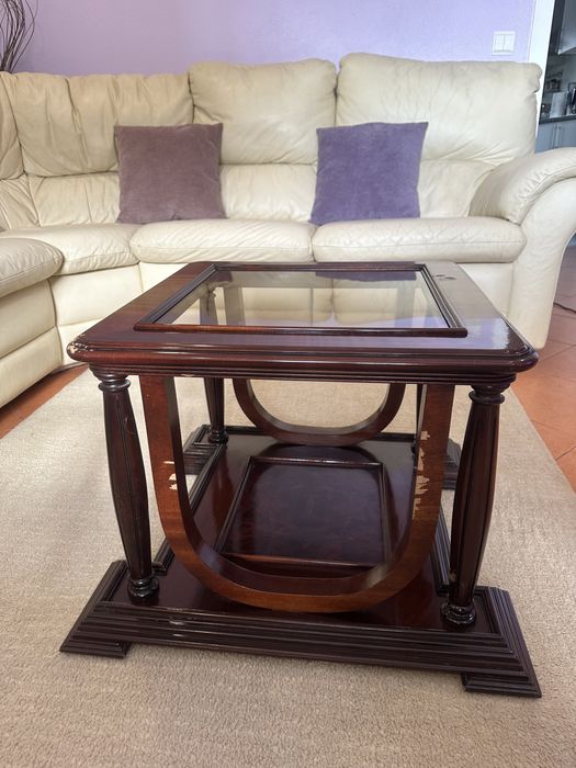 Mesa de centro de madeira