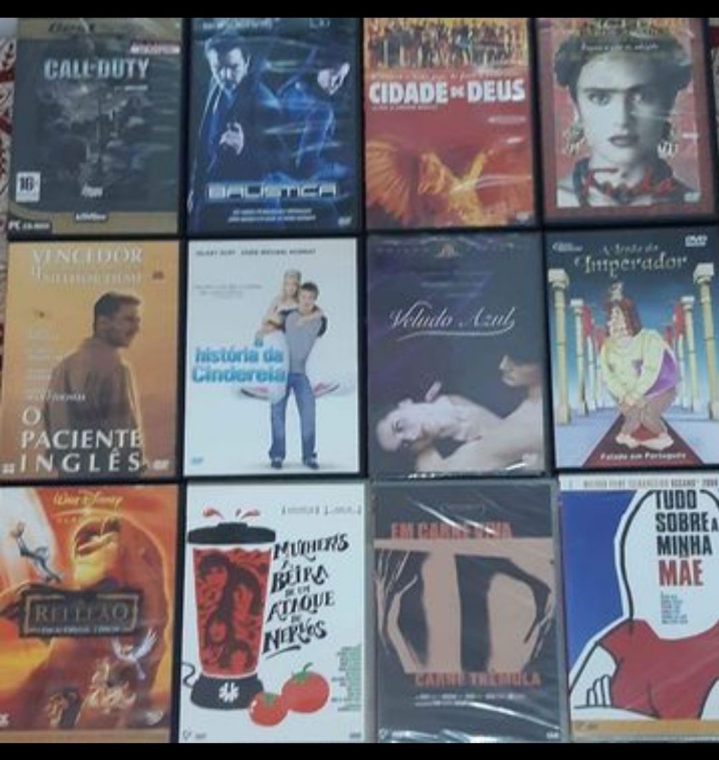 DVD/ Filmes antigos todos com capas