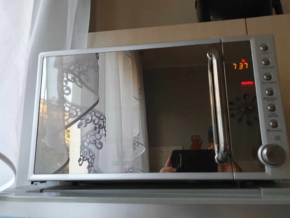 Mikrofalówka srebrna zelmer