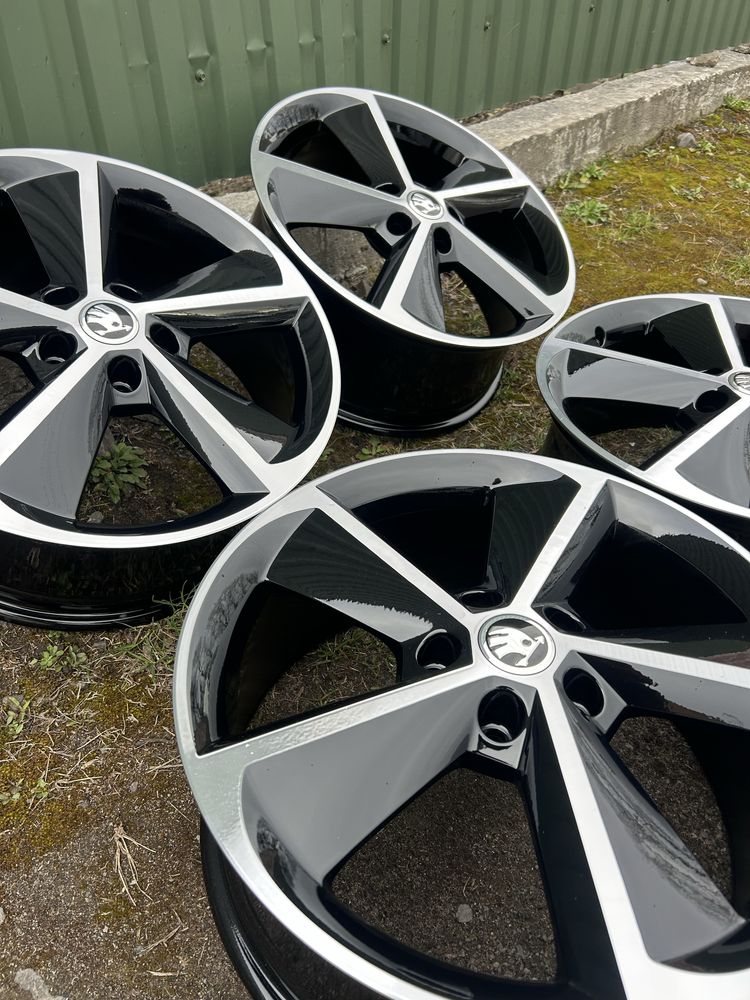 Диски Шкода 5/112r18 як нові !!