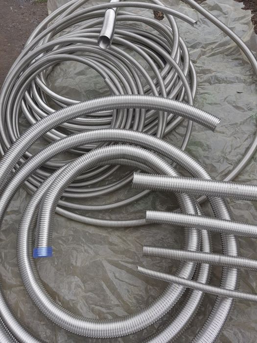 Гофра на выхлоп, для выхлопных газов, на бензо электро генераторы.