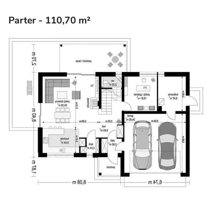 Nowy dom w Złotokłosie (tylko 15 min. do Galerii Mokotów trasą S7)