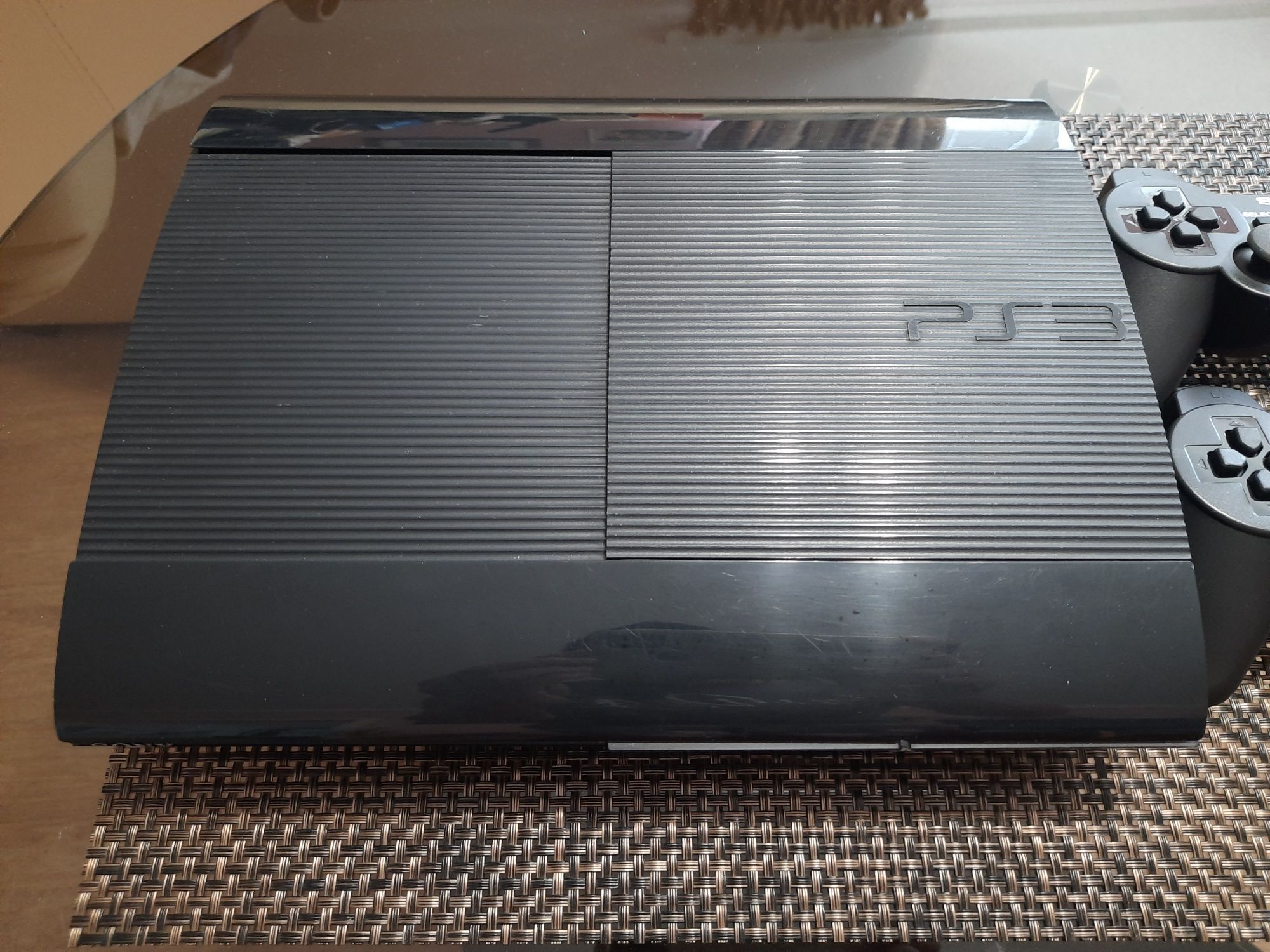 PS3 Super Slim 500gb +45 игр Gta 5, San Andreas/Mortal/God of War/Fifa