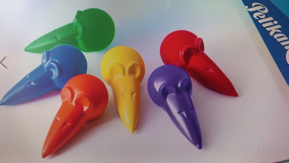 Нові спеціальні воскові олівці Pelikan Mouse для дітей від 6 міс- 1 р