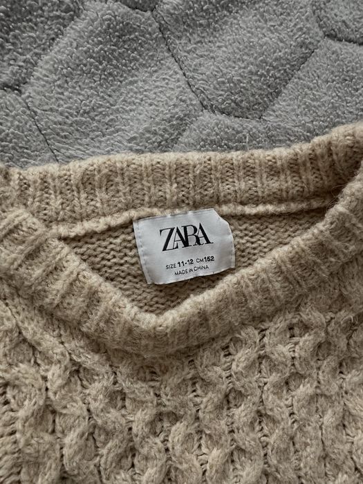 Светр вязаний zara