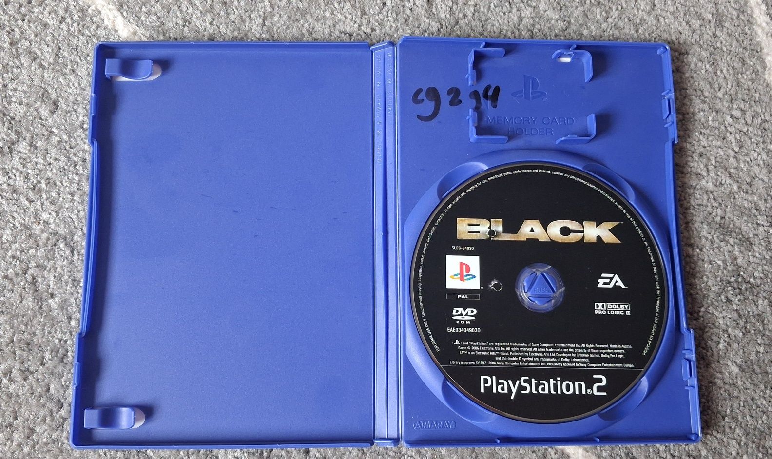 Black PS2 PlayStation 2