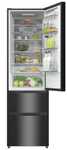 Lodówka HISENSE RM469N4AFD1 3D No Frost 200cm Czarna SmartFresh