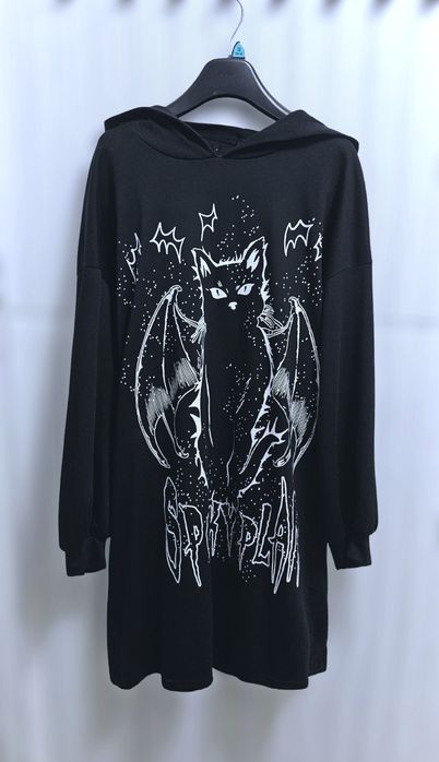 Bluza z kapturem kot kotek alternative