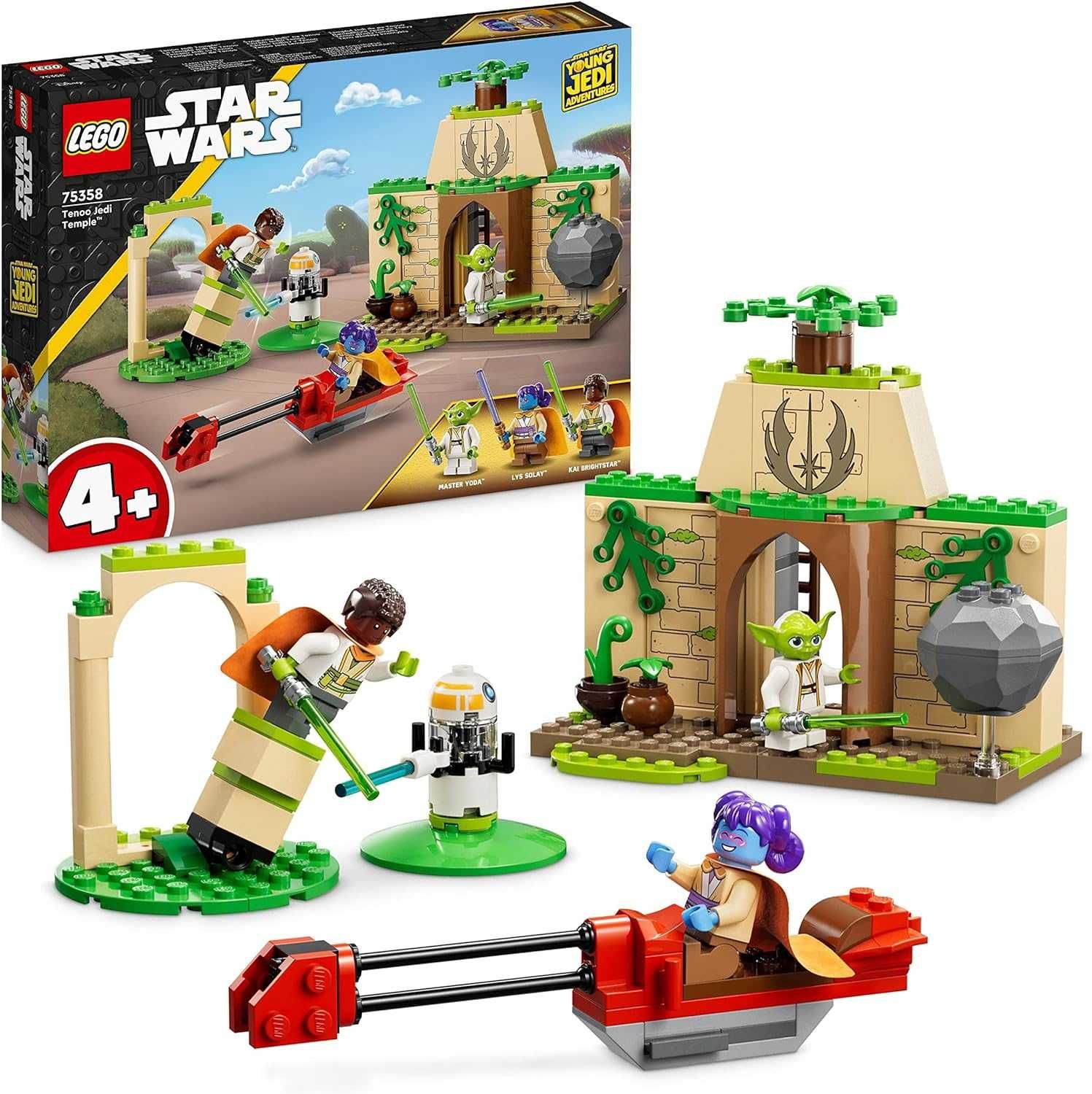 Lego STAR WARS 75358 Świątynia Jedi na Tenoo