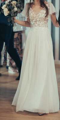 Lekka suknia ślubna