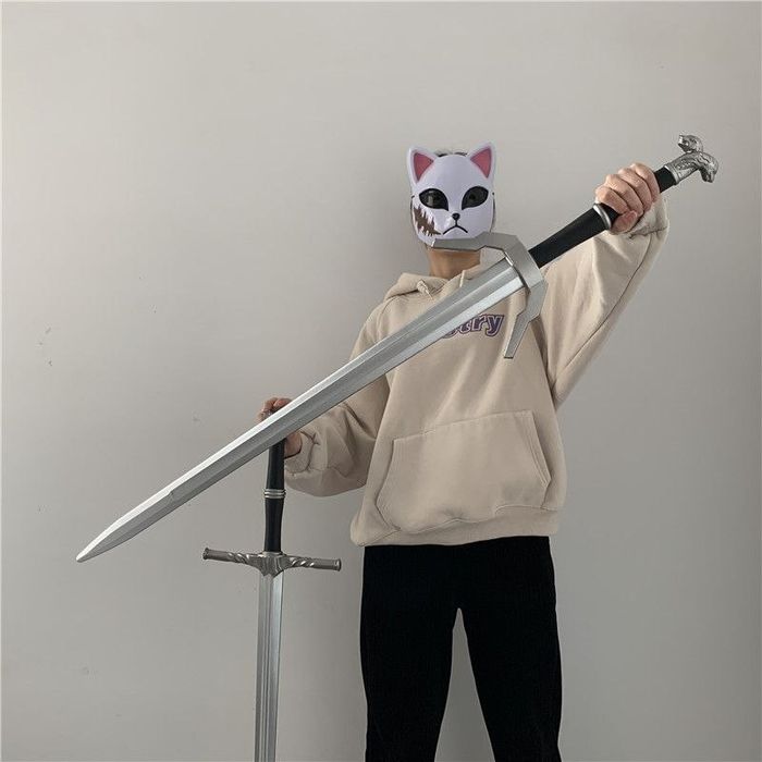 Серебряный меч школы волка Ведьмака 3, 100 см — реквизит для коллекци