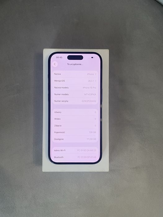 Iphone 15pro 128gb 90%