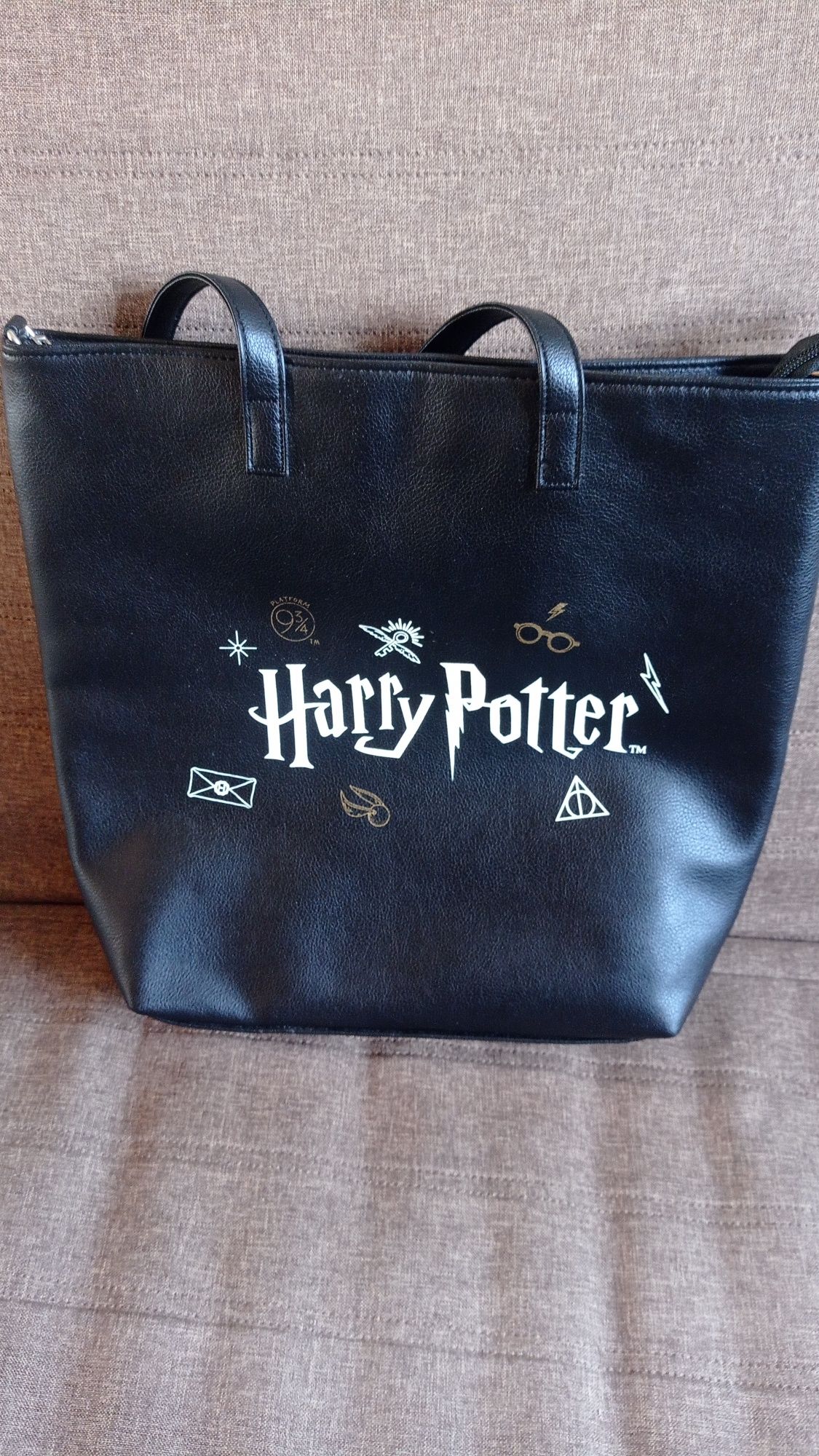 Torba na ramię Sinsay Harry Potter czarna