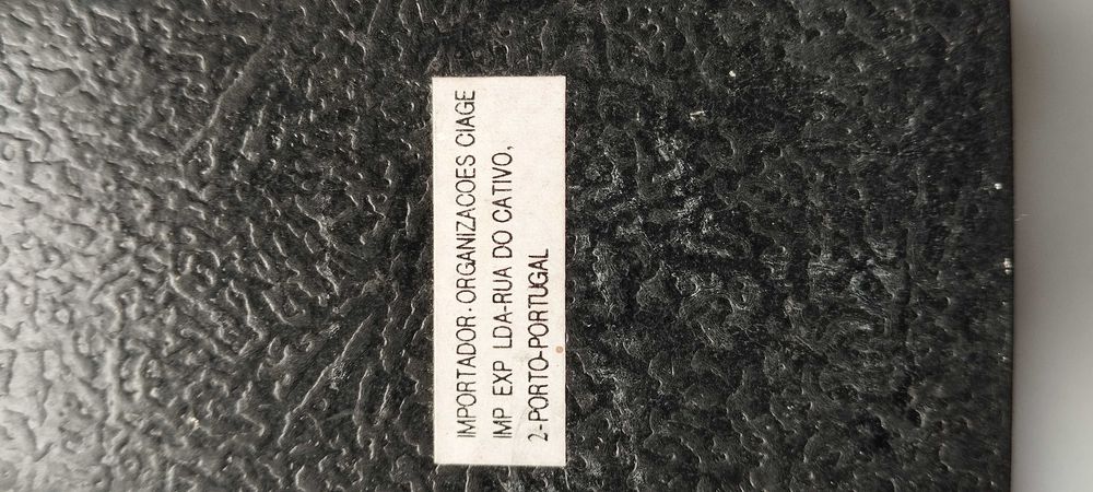 Moldura vintage estanho e madeira