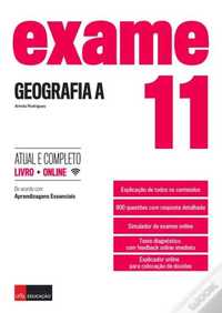 NOVO! Livro de Exame 11ºano Geografia A e Economia A- LeyaEducação