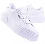Buty Sneakersy Damskie Puma Karmen L JR platforma białe r.38 wys.24h