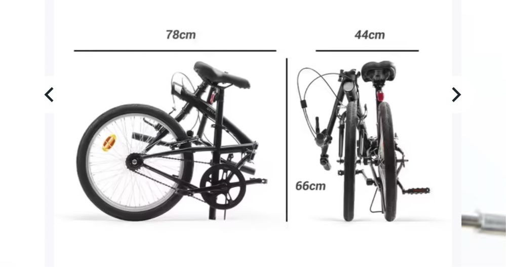 Bicicleta drobável Fold 100 BTWIN