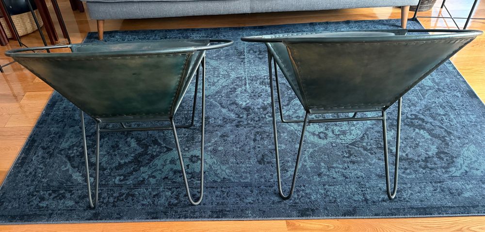 Leather Chairs from Area