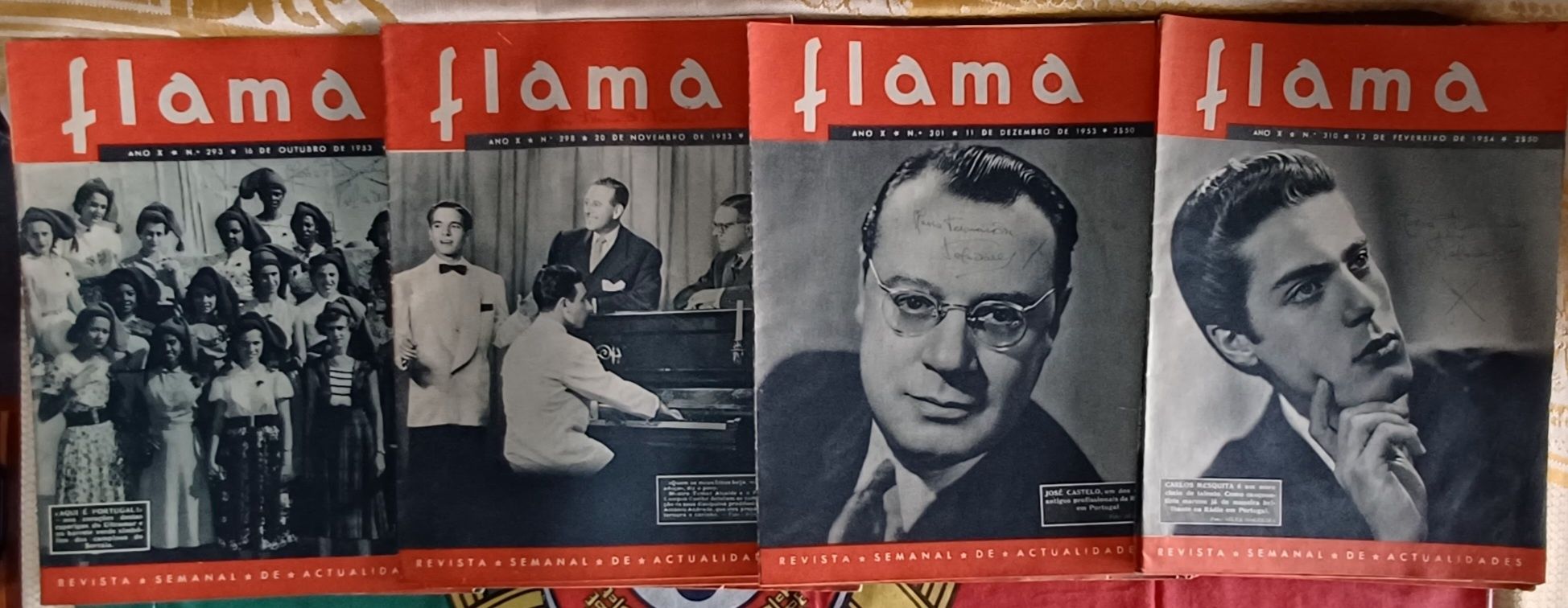 Revistas Flama de 1950 a 1954