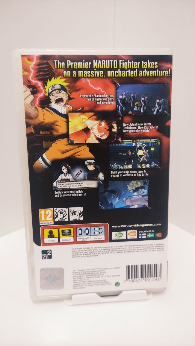 Naruto Ultimate Ninja Heroes 2 PSP Playstation portable