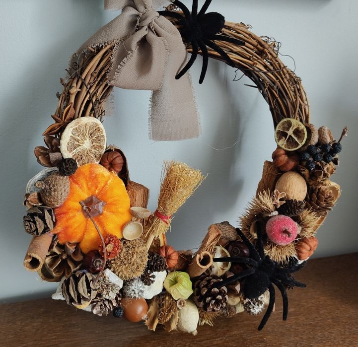 Wianek Halloweenowy