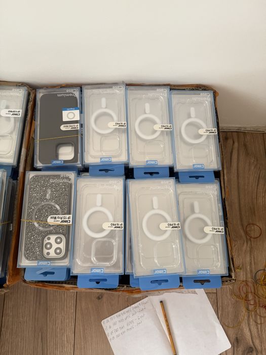 Zestaw Etui Iphone 16 Pro 15 Powerbank ładowarki