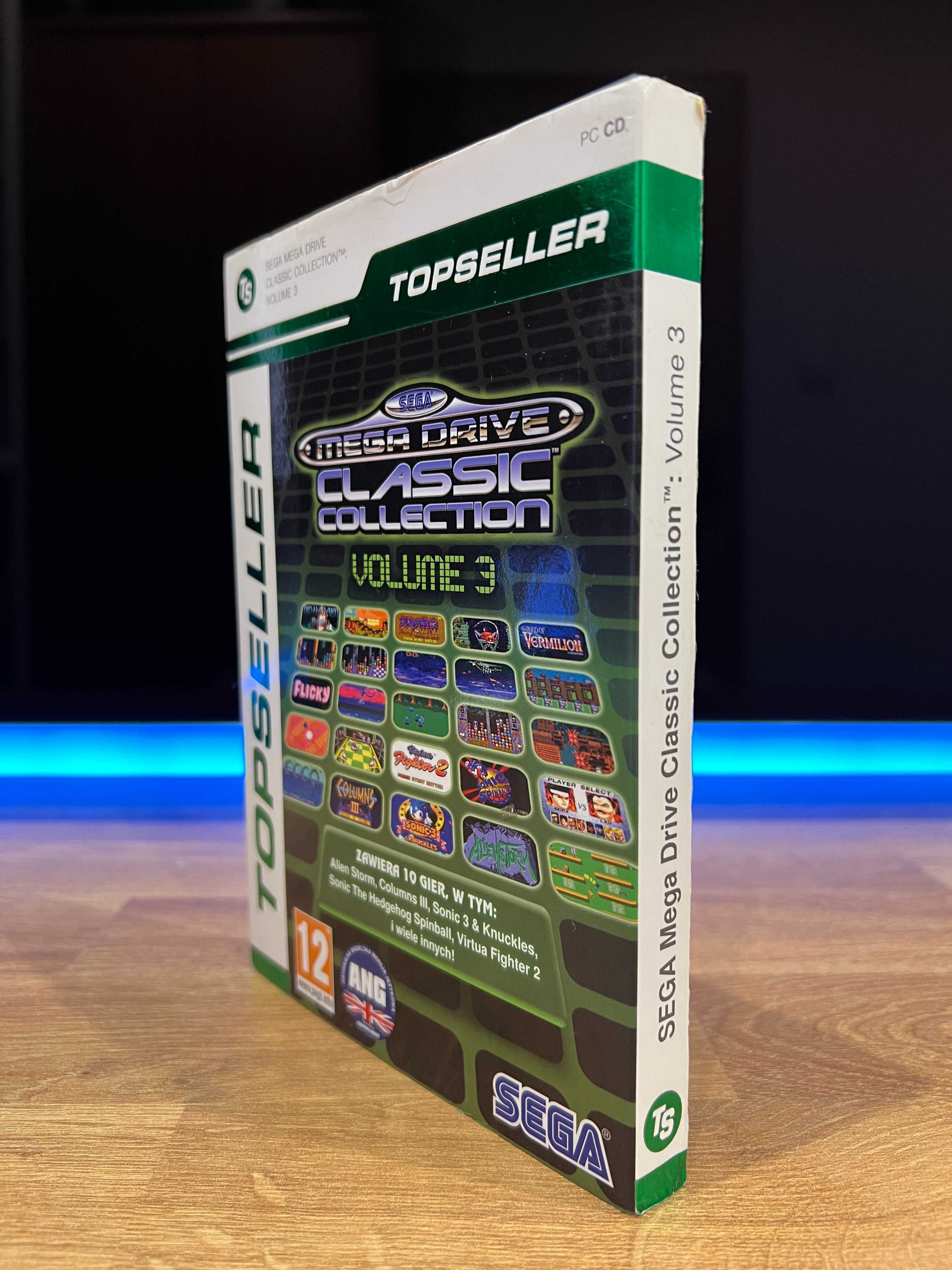 Sega Mega Drive Classic Collection Volume 3 (PC PL) DVD BOX TOPSELLER