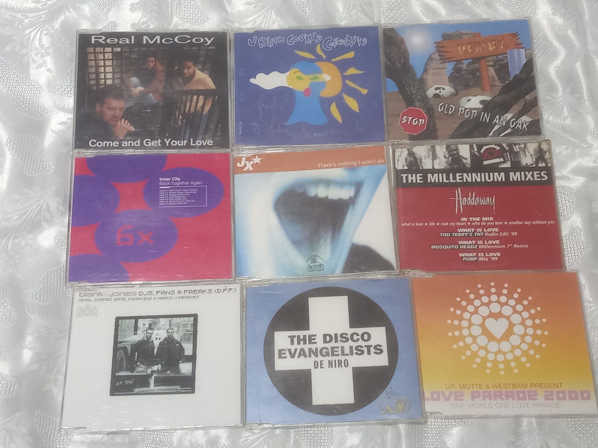 Lote CDs Dance Music com uso