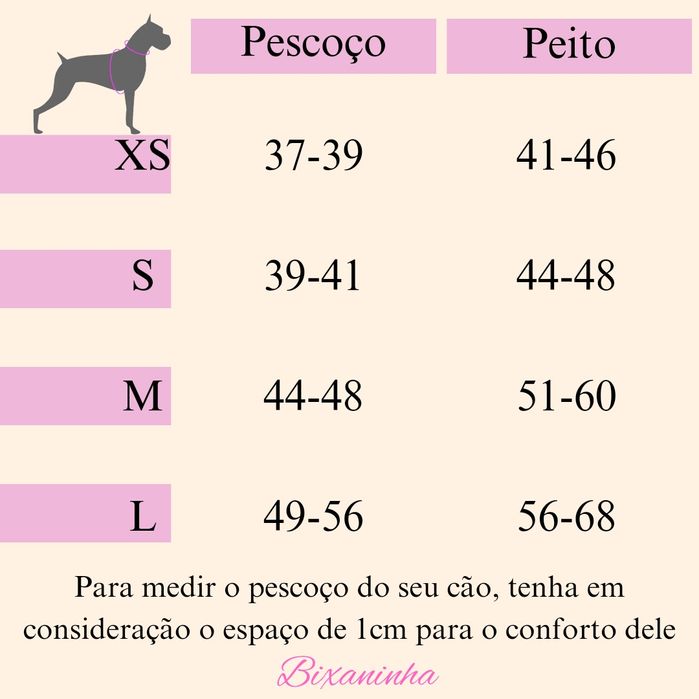 Peitoral & trela (refletor e super confortável)