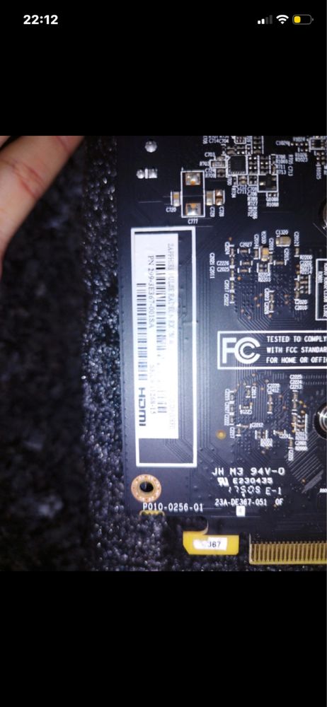 Sapphire Pulse Radeon RX550 4GBytes GDDR5