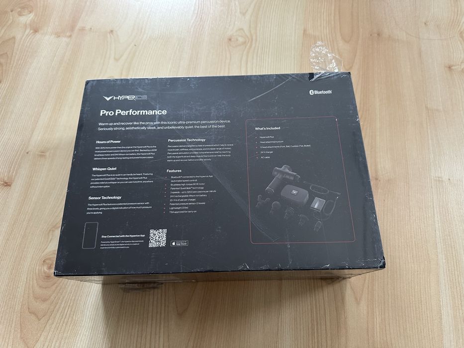 Hyperice Hypervolt Plus+ Bluetooth Перкусійний масажер