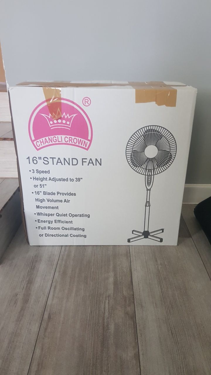 Wentylator 16" Wiatrak Stojący 40W