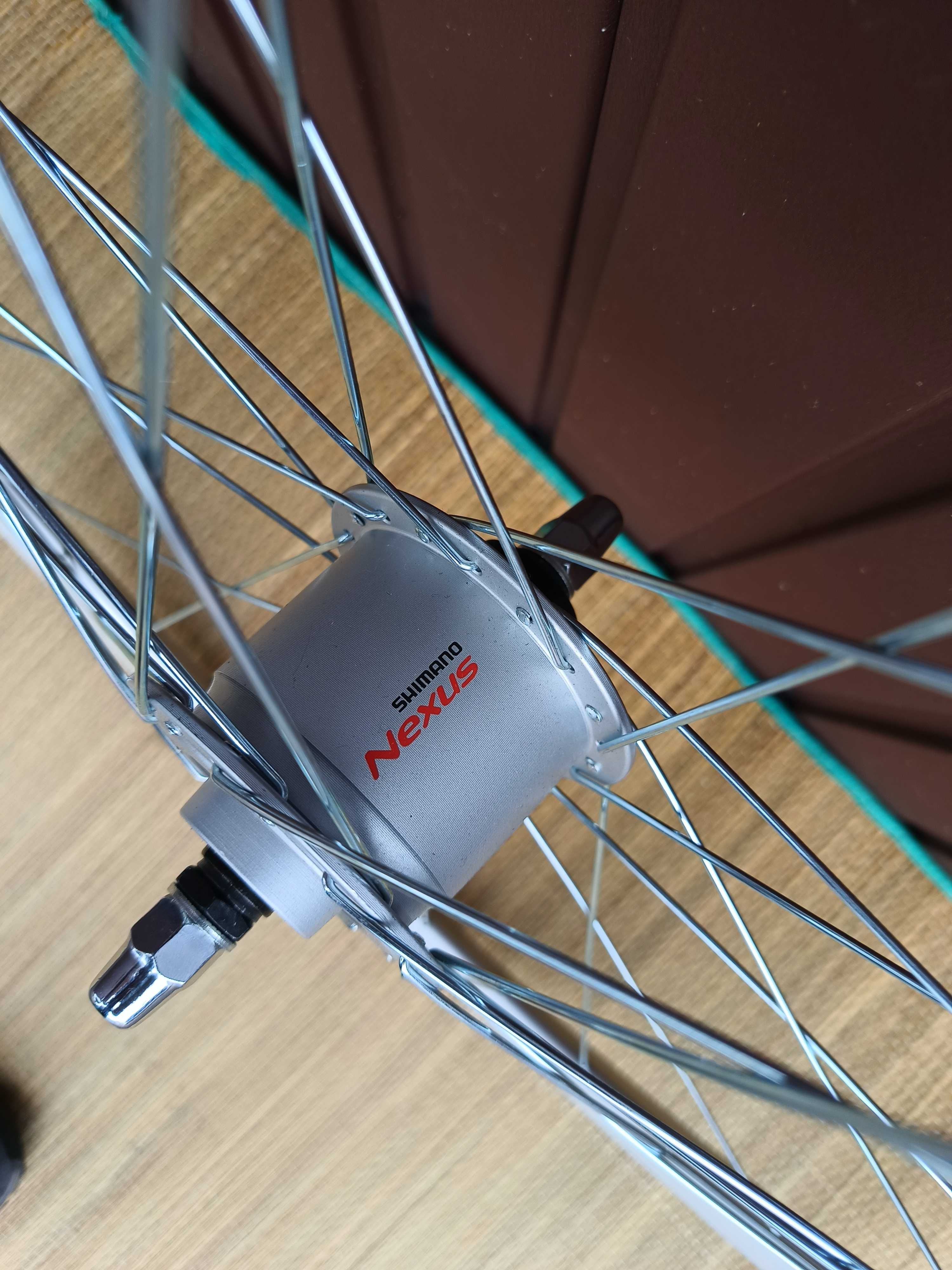 Koło 26" 28" Dynamo Prądnica w piaście Shimano Nowe Wzmacniane