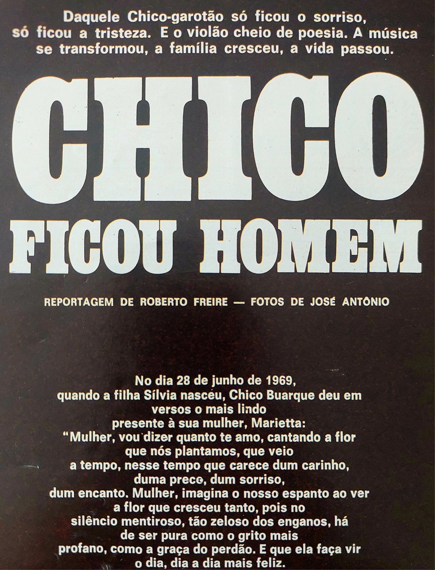 Chico Buarque 1970