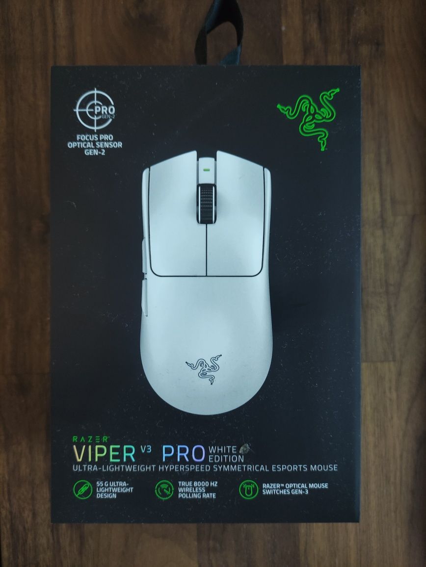 Rato Razer Viper V3 Pro Branco