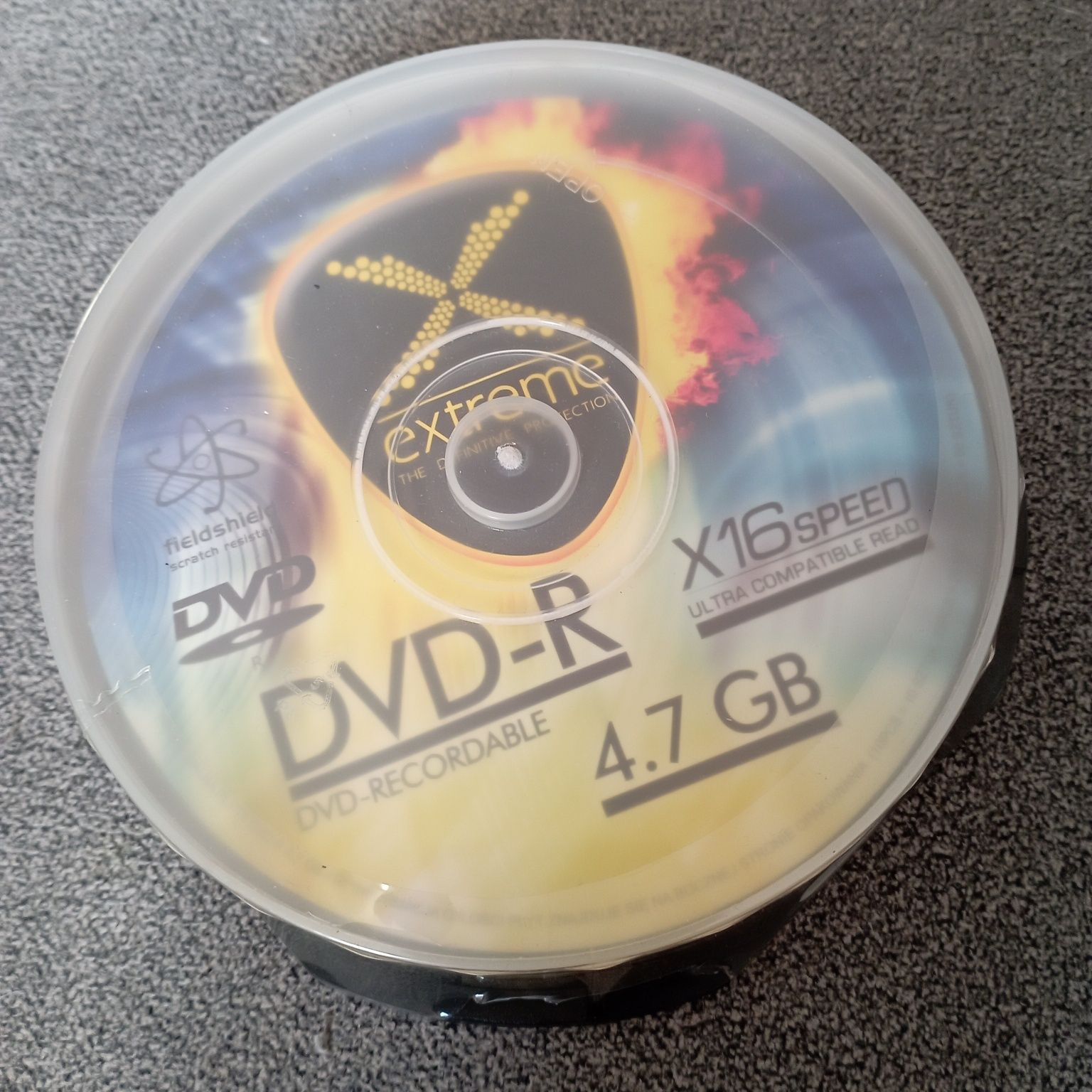 Płytki DVD-R 4.7 GB 16 sztuk