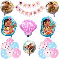 Zestaw urodzinowy Maona balony +baner