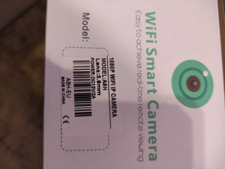 Камера видеонаблюдения Wifi Full HD, 2Мп TERUHAL TC55 поворотная новая