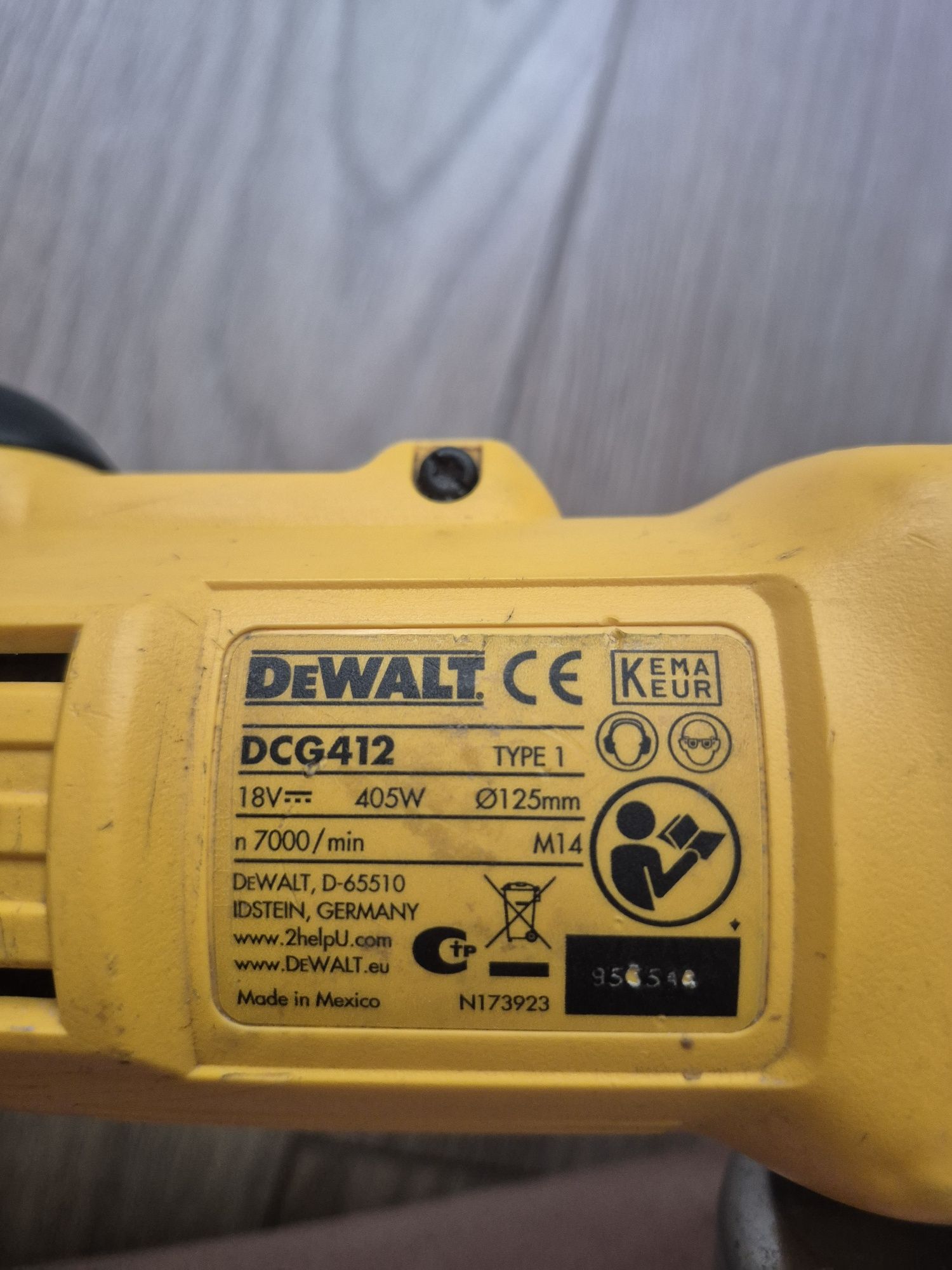 Szlifierka DeWalt 18v