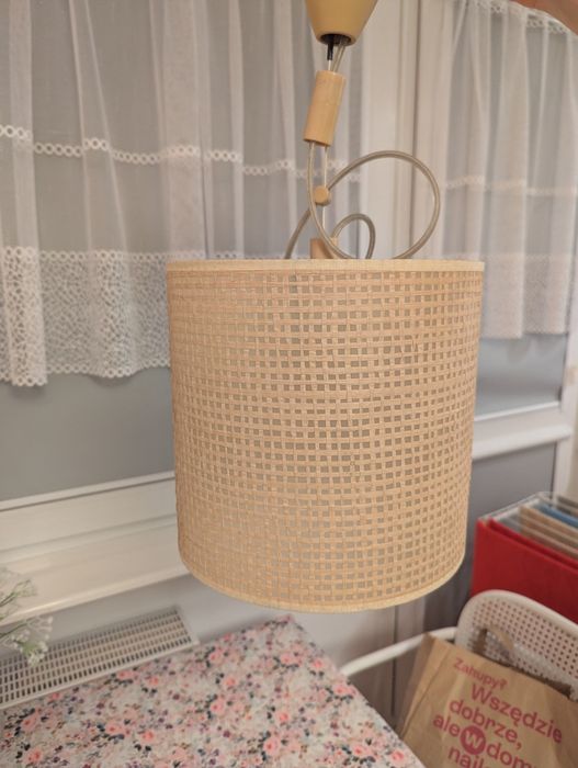 Lampa wisząca, żyrandol, boho