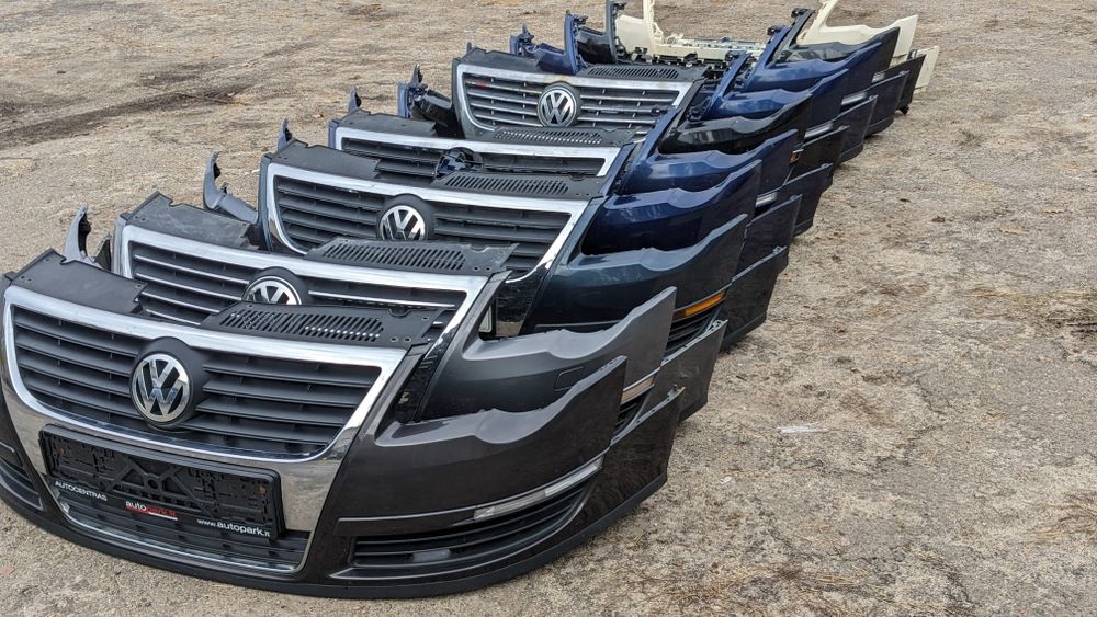 бампер передний passat b6 LC8Z LA7T LB5M LO41 LC5F LD5Q пассат б6