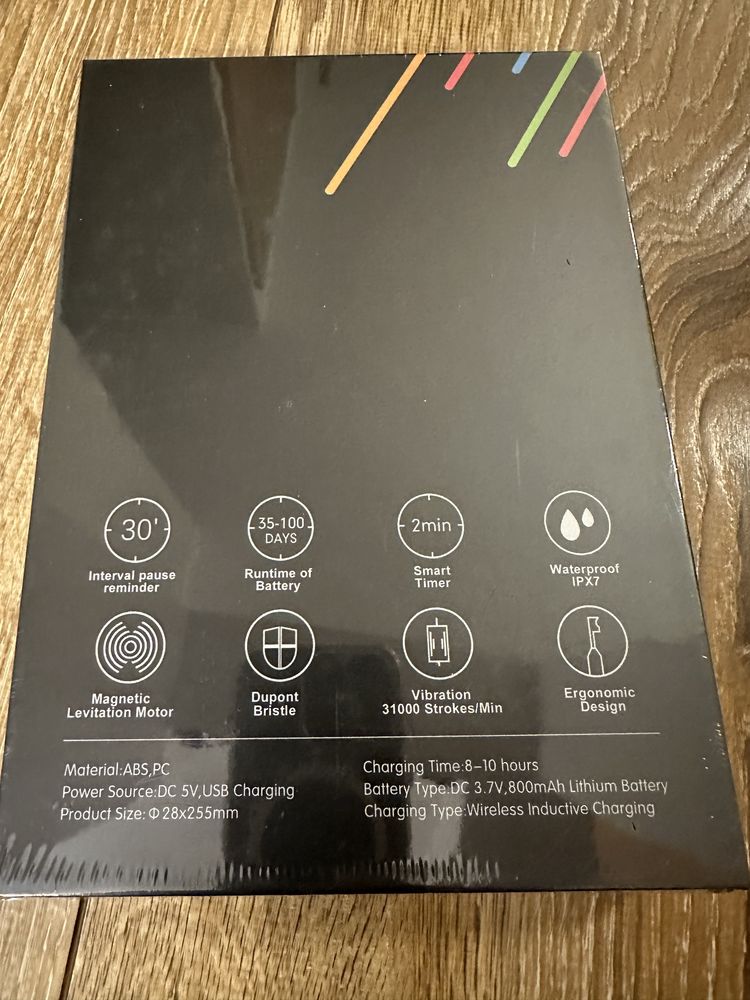 Szczoteczka do zebow soniczna, elektryczna NOWA