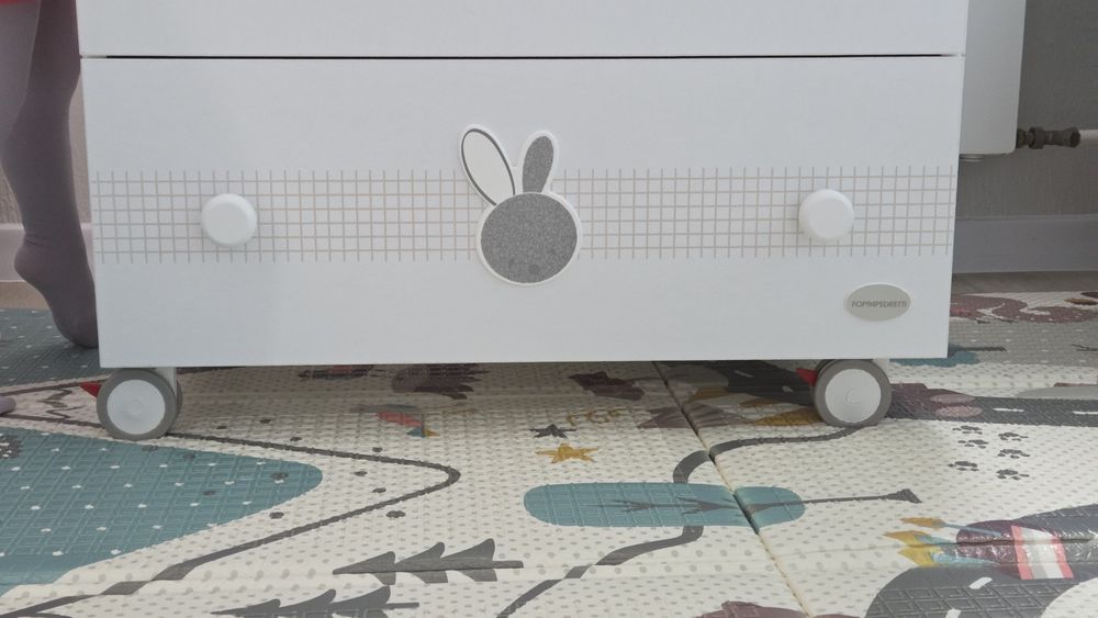 Komoda z Przewijakiem FOPPAPEDRETTI DOLCESTELLA Z Wanienką