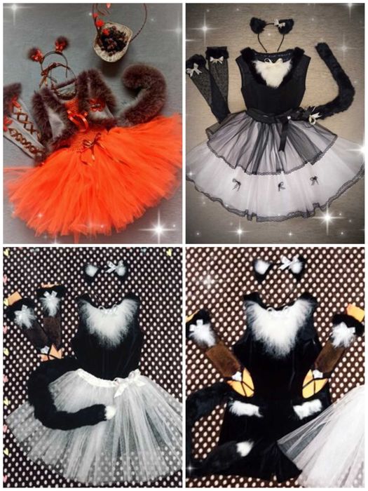 Костюми  Кішечки, Білочки... Ручна робота. Прокат. Продаж