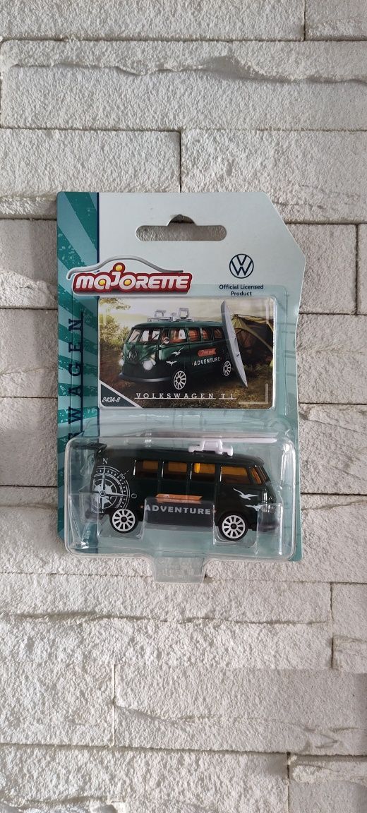 Volkswagen T1 Adveture VW Majorette PREMIUM lepsze od Hot Wheels