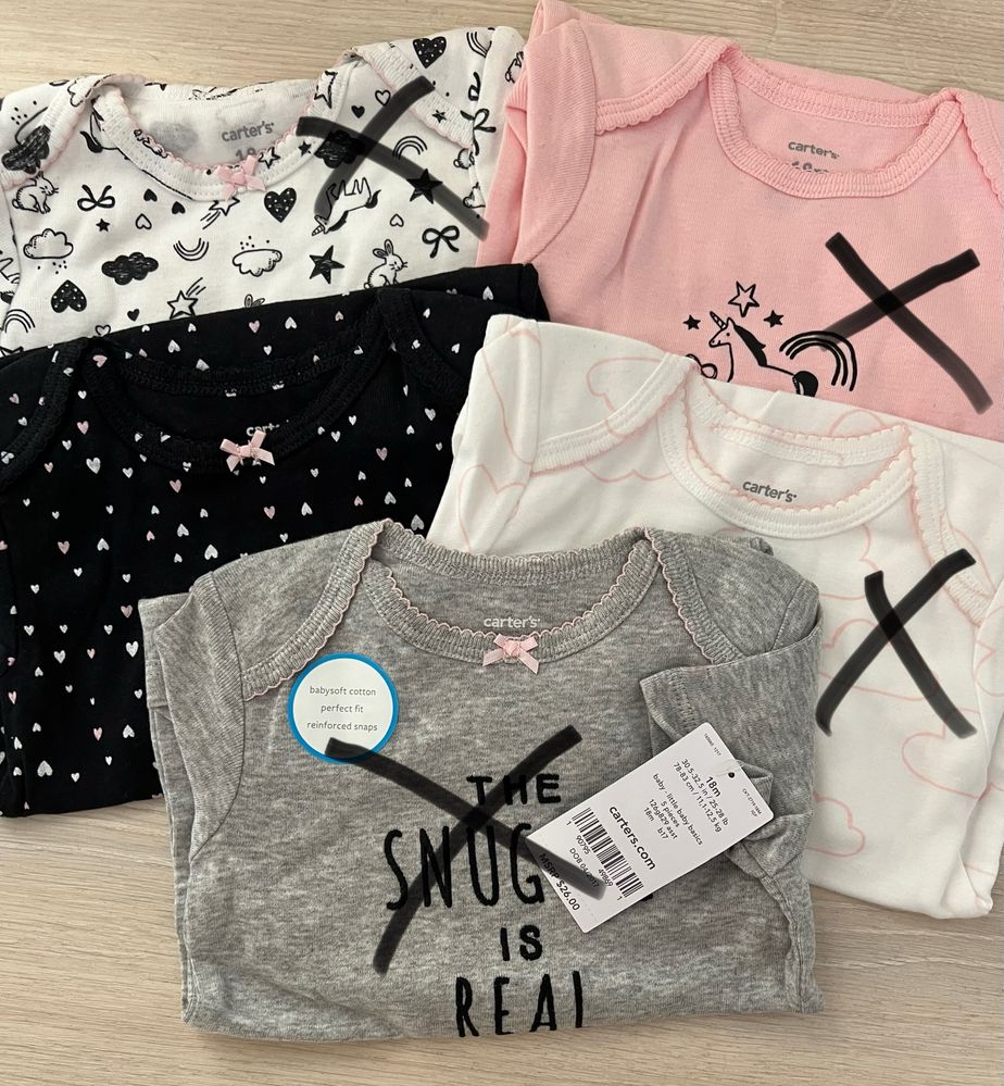 Боді Carters для дівчинки