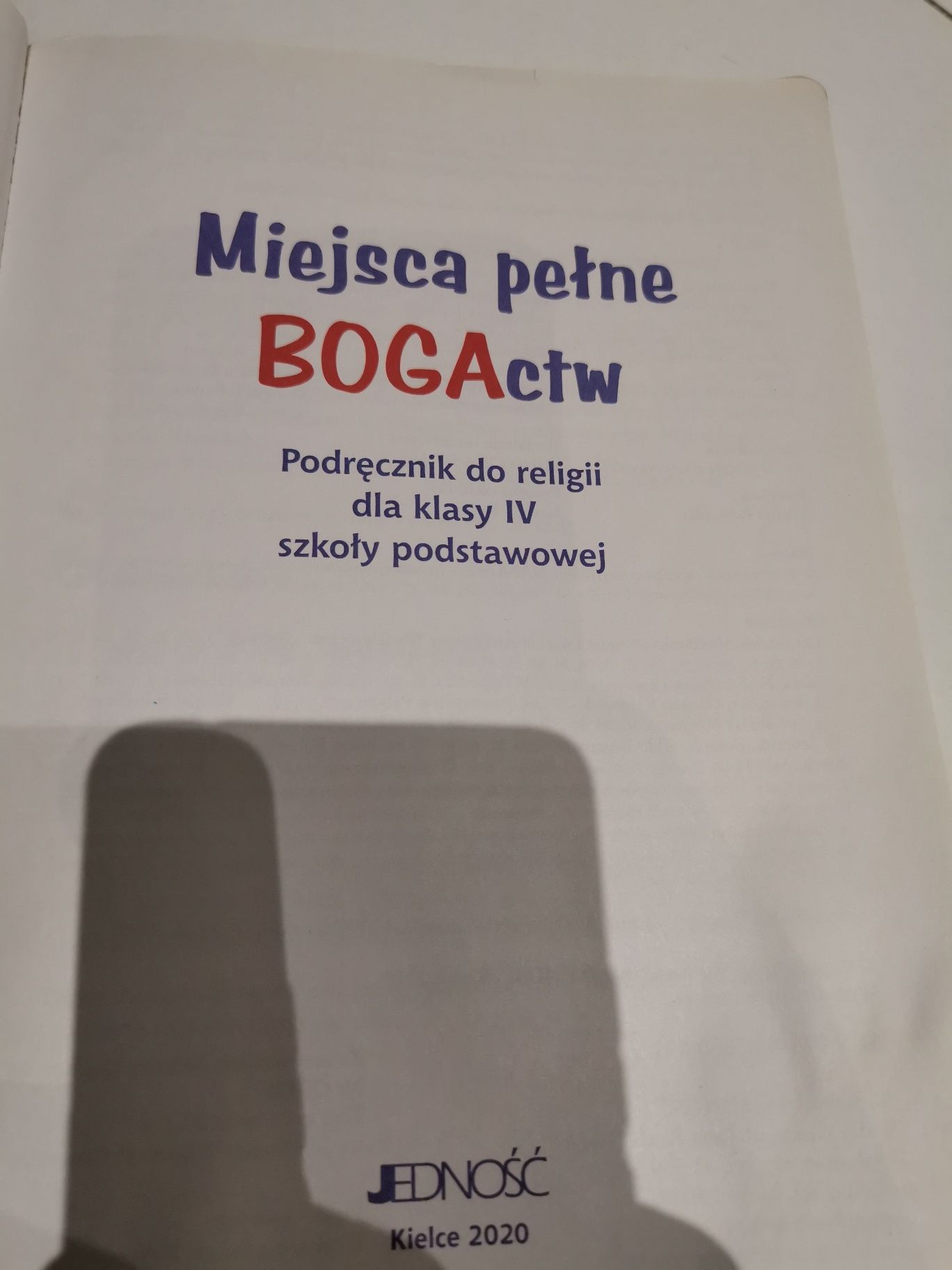 Podręcznik do Religii klasa 4